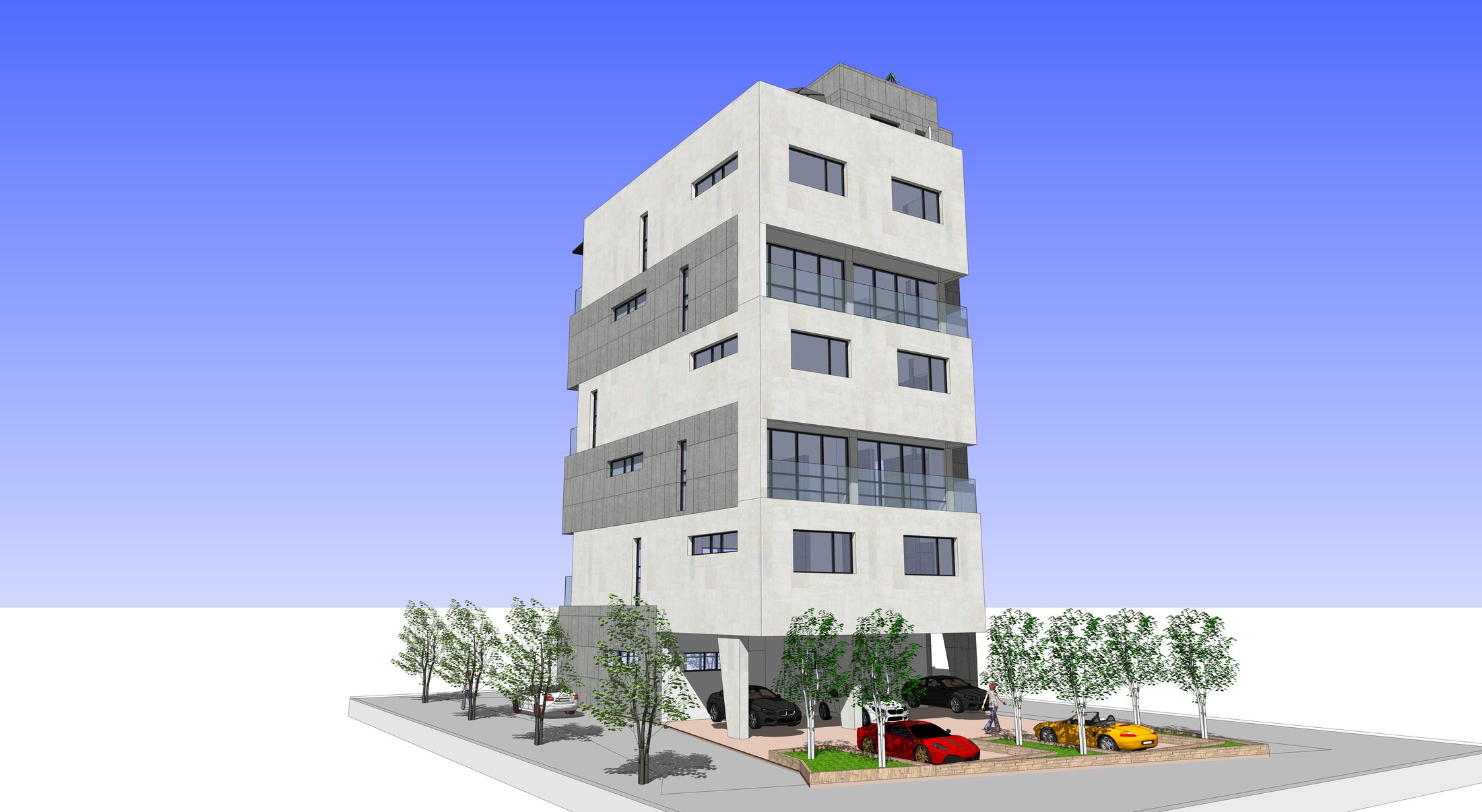 A quieter side elevation