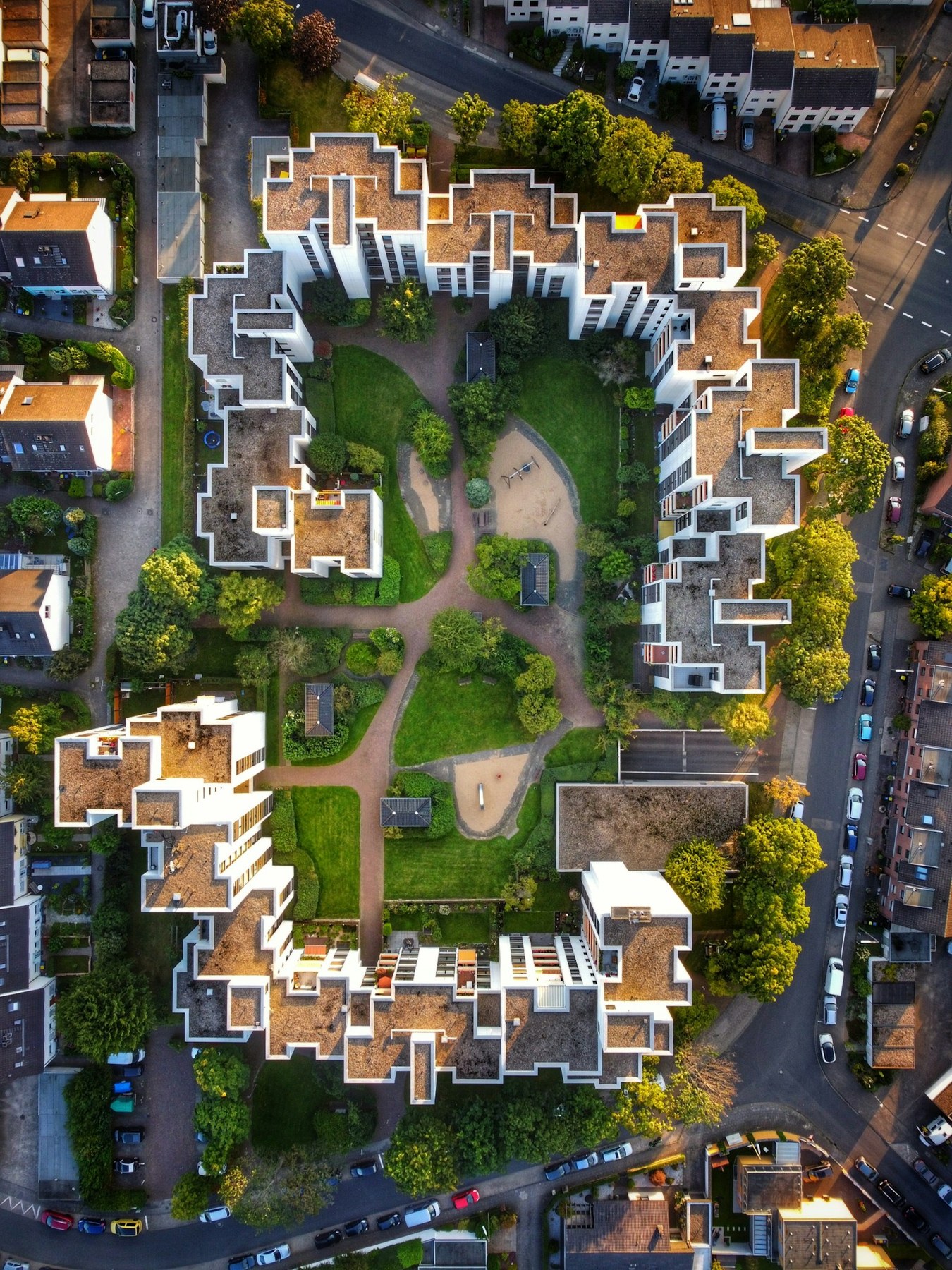 An open centre within the city