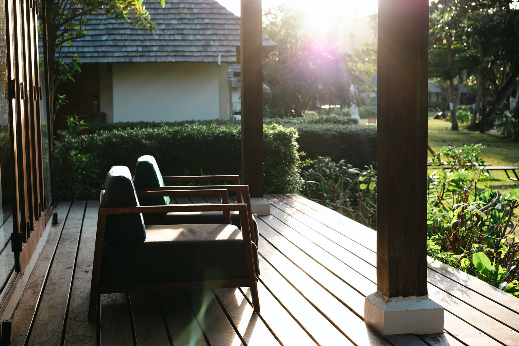 An outdoor room